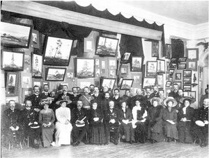 Гостиный Двор. Открытие выставки Русский Север. Август 1910
