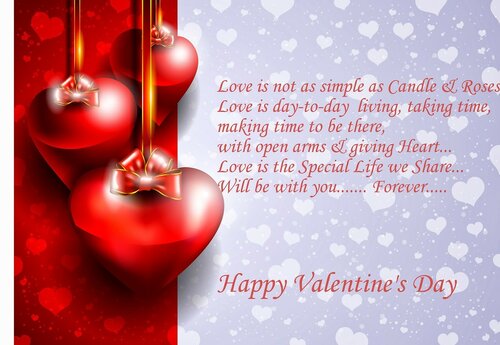 Happy Valentine’s Day eCard for Girlfriend - The most beautiful free live greeting cards for Valentine's day Feb. 14, 2024
