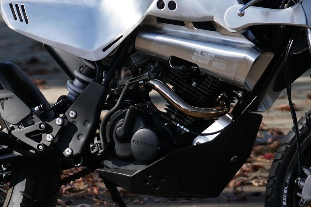 Ask Motorcycles: кастом Honda TLR200 Half Next Era 200