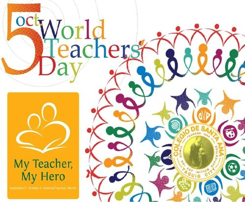 I Love My Teacher. Happy World Teachers Day - Free beautiful animated ecards
