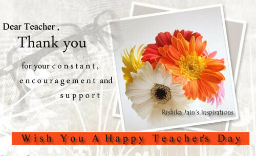 Heureuse Journée Mondiale Des Enseignants - Gratuites, de jolies cartes postales vivantes
