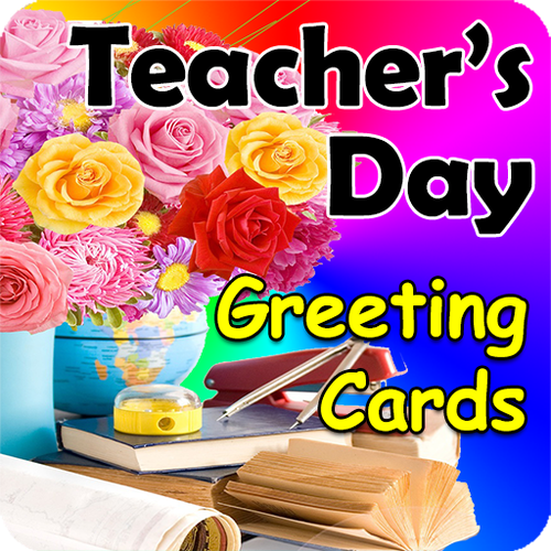 Les Enseignants Jour, Carte De Voeux - Gratuites, de jolies cartes postales vivantes
