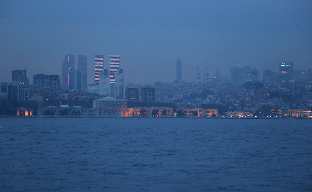 Evening Istanbul on Board the sea-Emanu