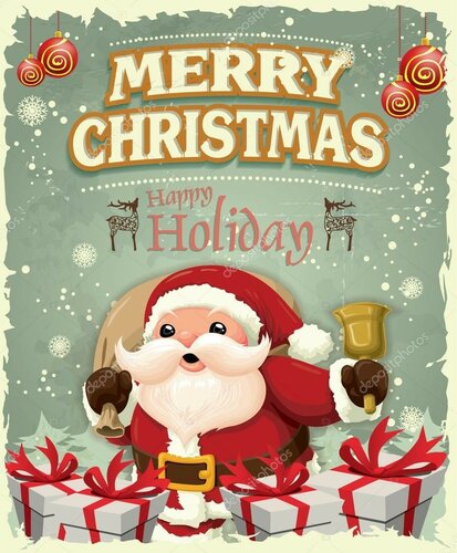 Beautiful Christmas image - Free beautiful animated greeting cards with wishes for a happy Christmas
