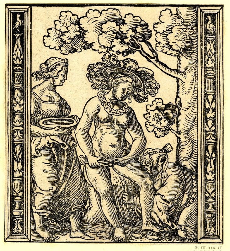 эротические гравюры 16-17 век