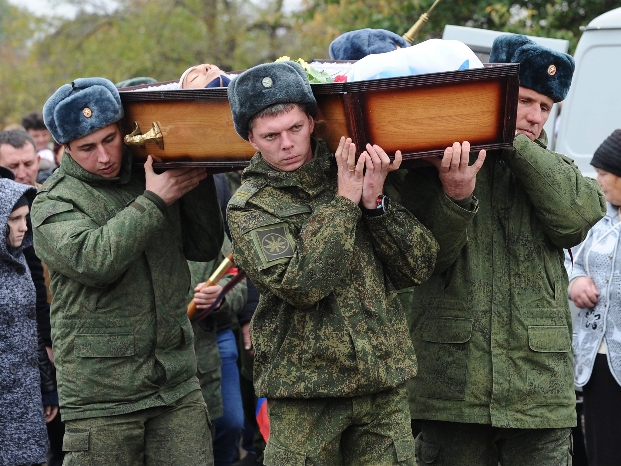 Гиб рф. Российский солдат. Русские контрактники в Сирии. Похороны военнослужащего.