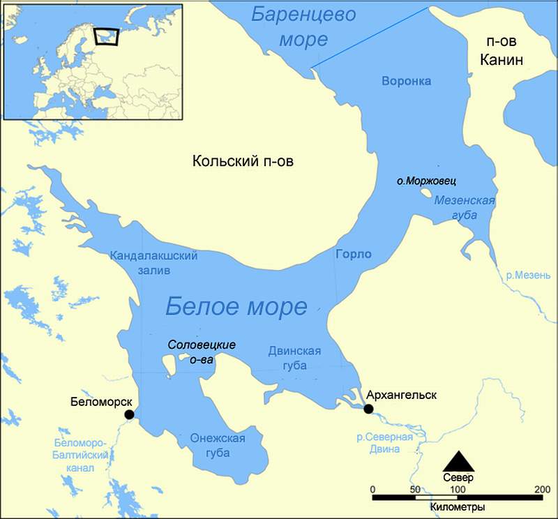 Белое море