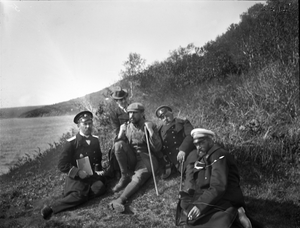 Путешественники, Сибирь, 1900