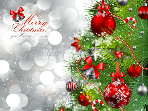 Beautiful live Christmas greeting Card - Free beautiful animated greeting cards with wishes for a happy Christmas
