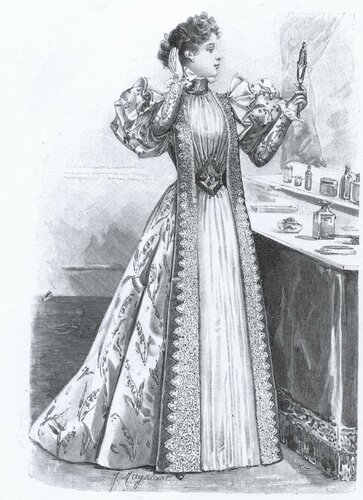 Капот платье. Капот платье XIX века. Платье капот 19 век. Капот 19 век женский. Капот одежда женская.