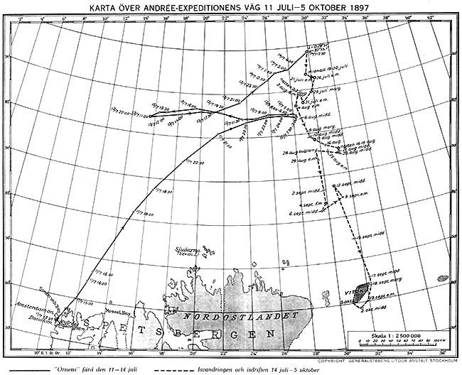 Путешествие к Северному полюсу на воздушном шаре