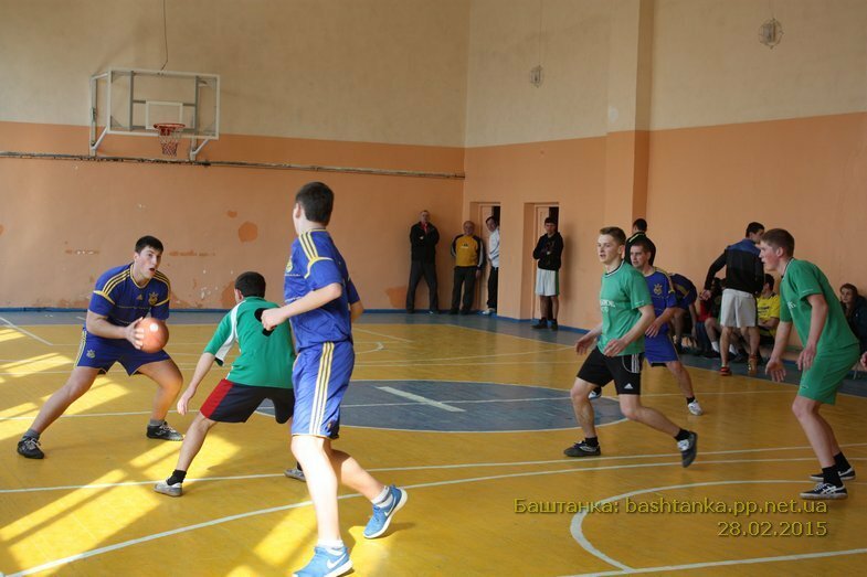 Змагання з баскетболу в рамках сільських спортивних ігор