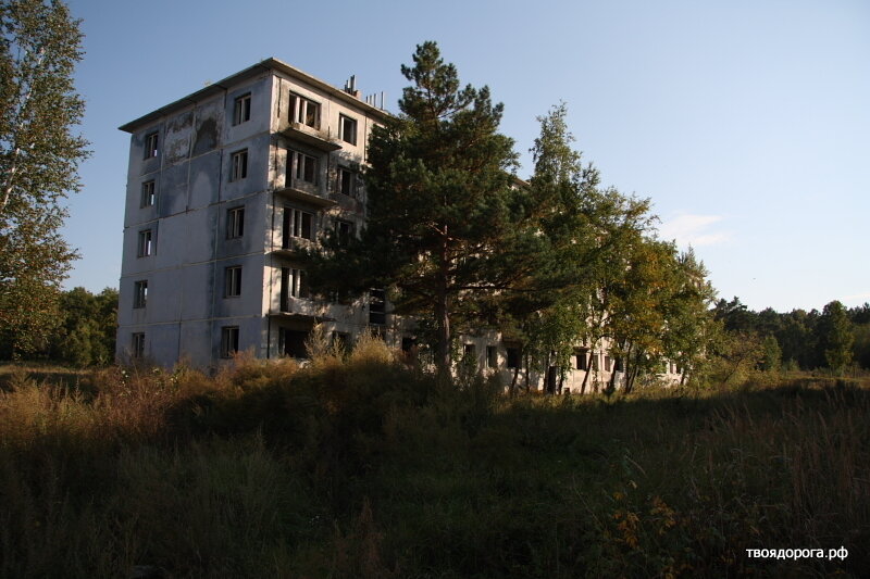Заброшенный военный городок Орловка
