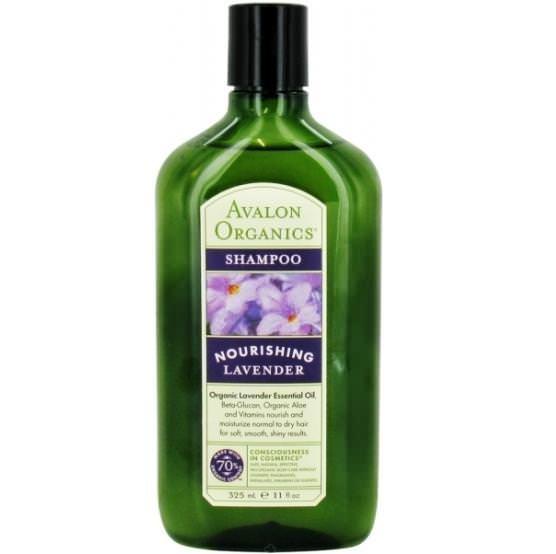 Авалон Органикс (Avalon Organics) Lavender шампунь дополнительное питание для всех типов волос флакон 325 мл