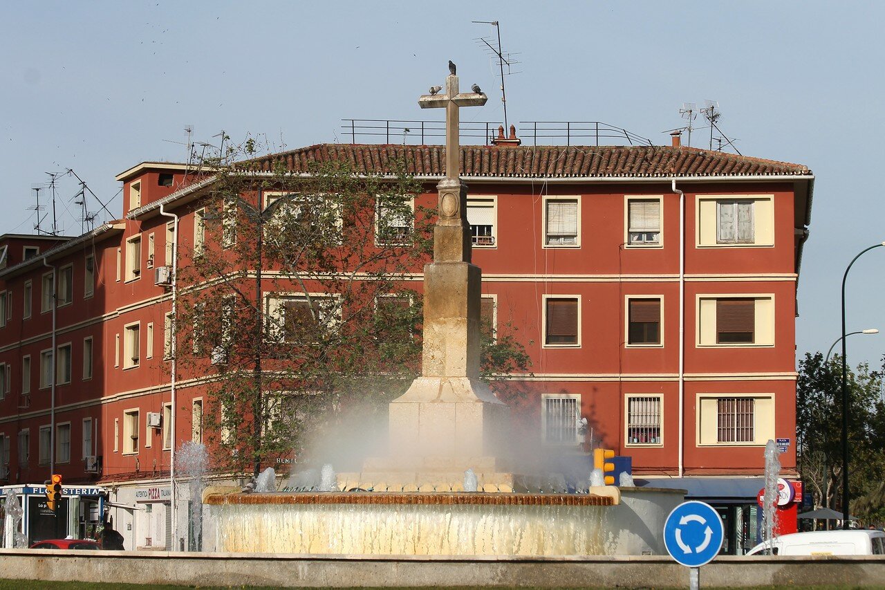 Malaga. Plaza Cruz de Humilladero)