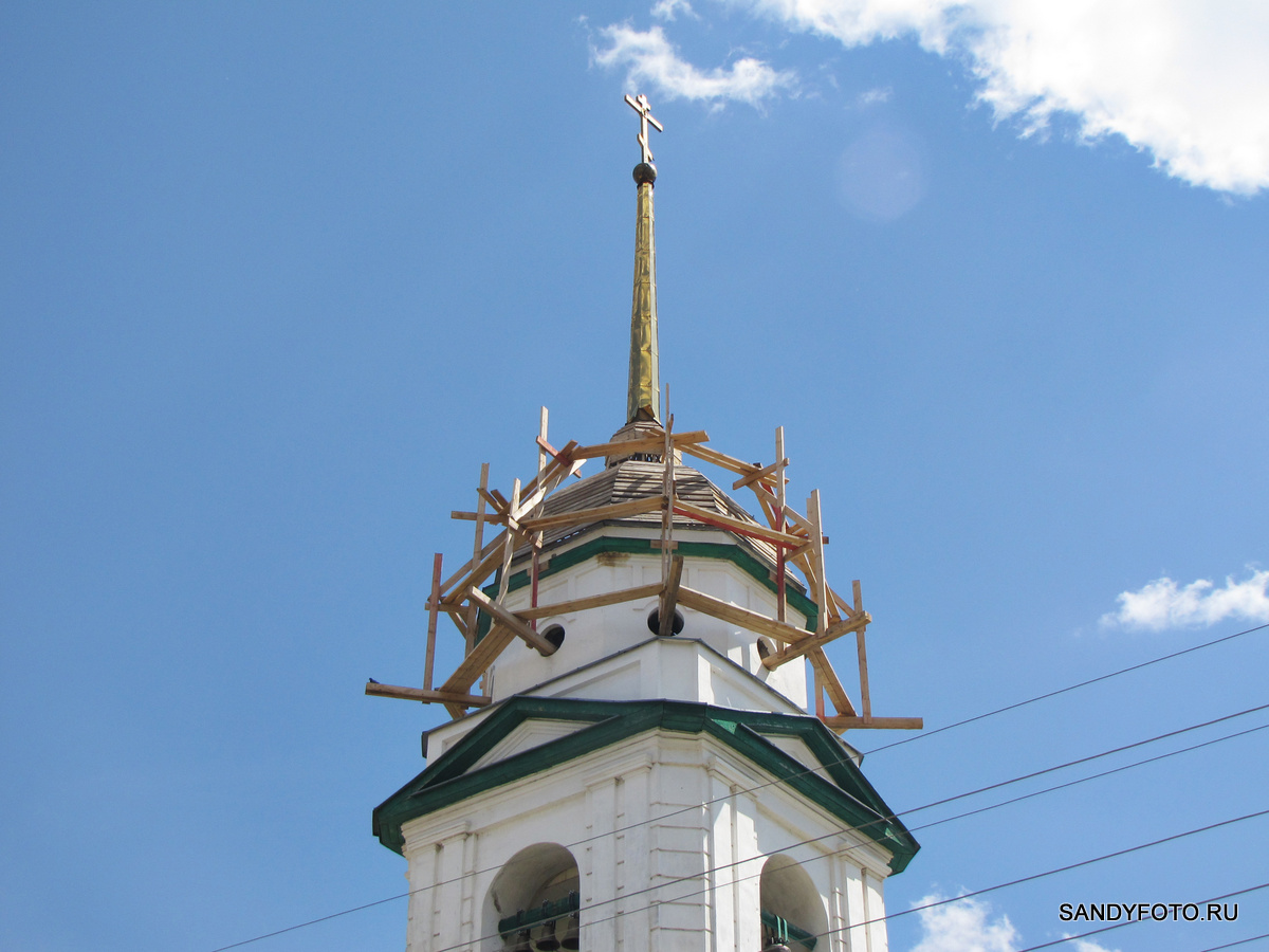 На Собор Святой Троицы будет установлен 
новый купол