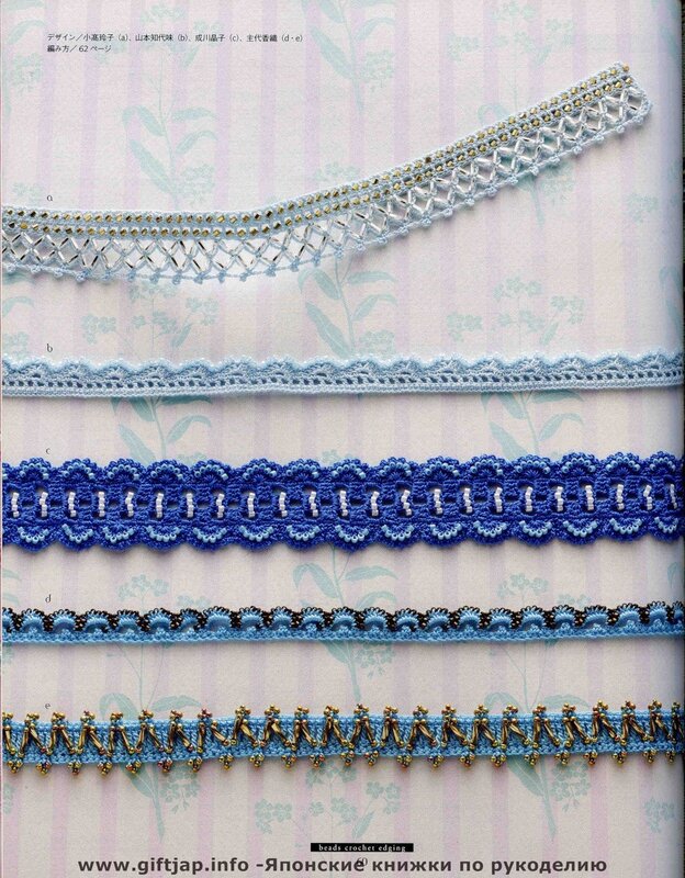 Beads Crochet Edging
