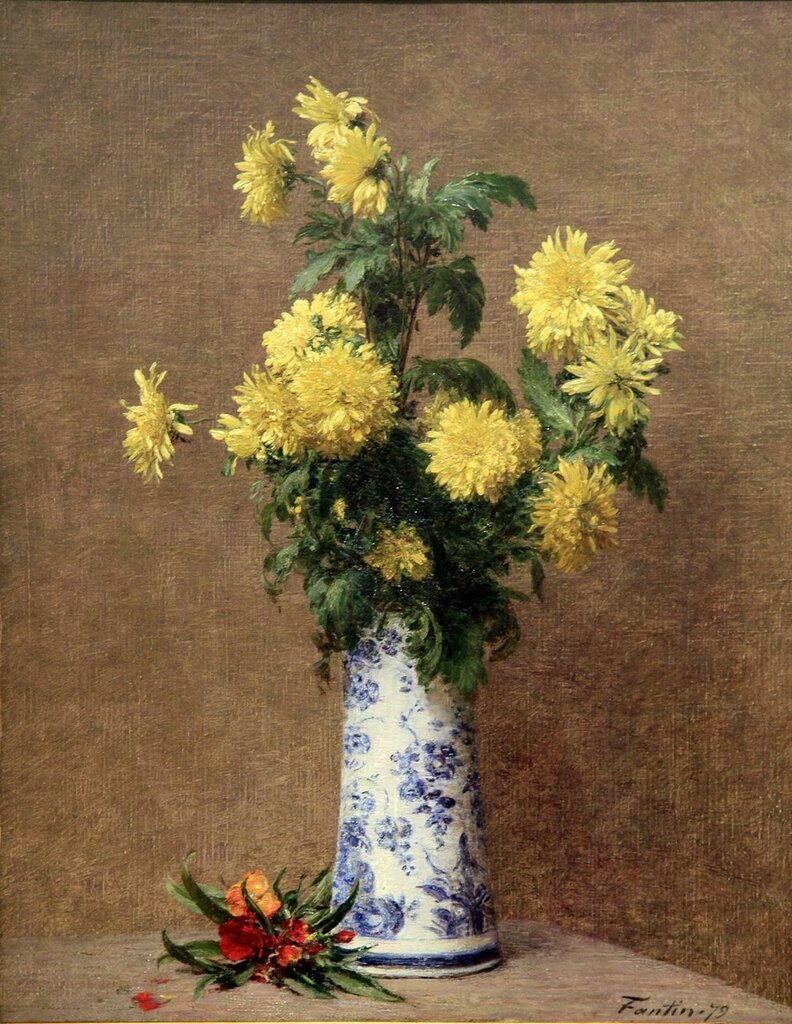Yellow Chrysanthumums - Fantin-LaTour 1879.JPG