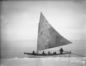 Эскимоская лодка. 1901