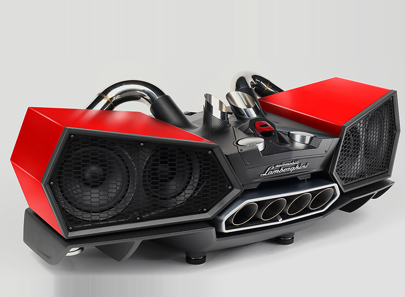 Звуковая система из деталей Lamborghini