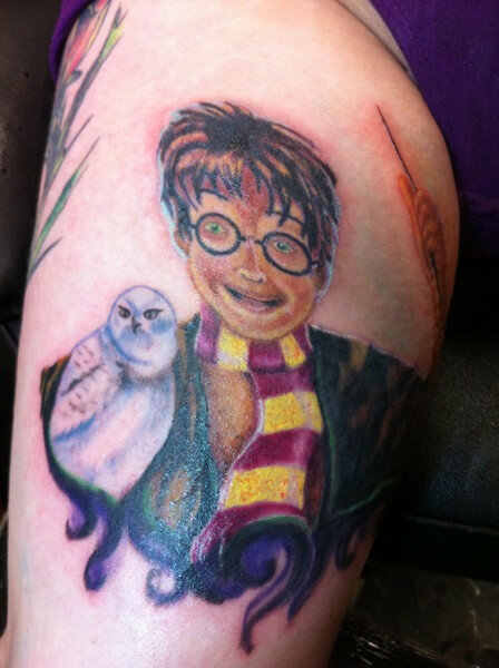 Татуировки фанатов Гарри Поттера