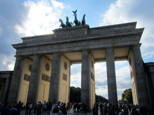 Бранденбургские ворота. Берлин.