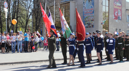 9 мая 2015 года. Митинг в честь 70-летия Великой Победы
