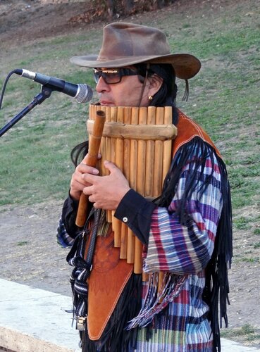 Эквадорский музыкант