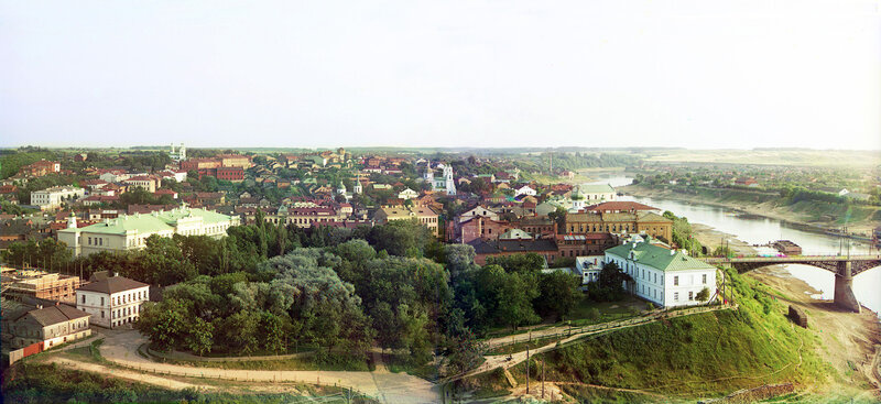 Панорама Витебска в 1912 г.