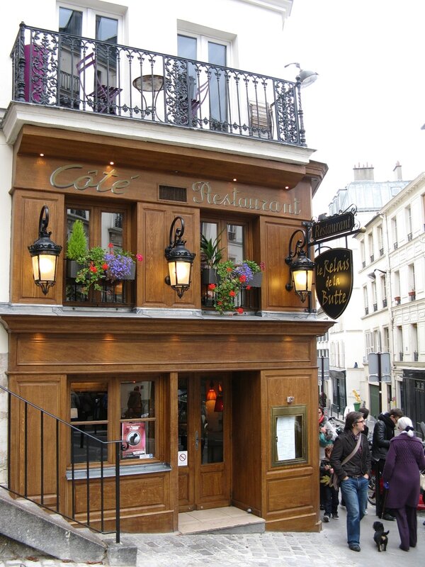 Street on Montmartre, Paris