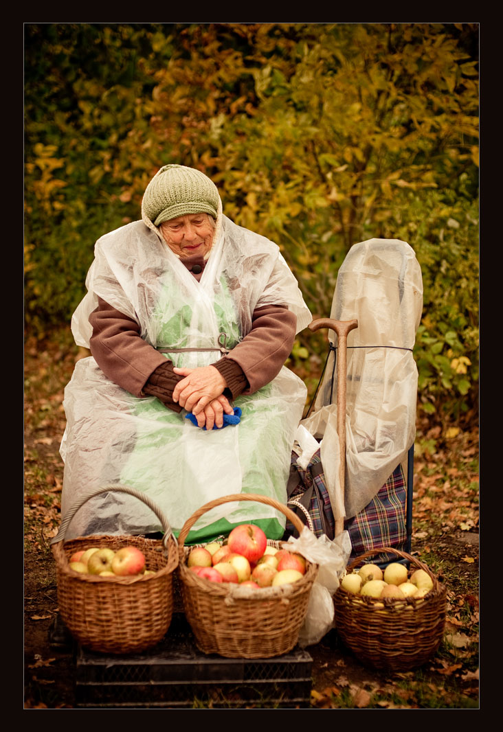 Старуха молочница. Бабушка продает яблоки. Сбор урожая. Сбор урожая в деревне. Бабушка с урожаем.