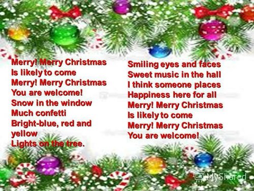 Jolie carte postale avec le souhait un joyeux noël - Gratuites de belles animations des cartes postales avec mes vœux de joyeux Noël
