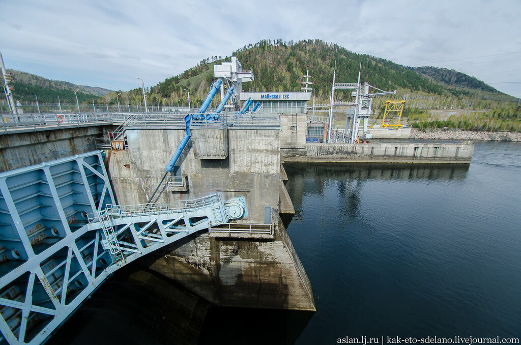 Как устроена Майнская ГЭС