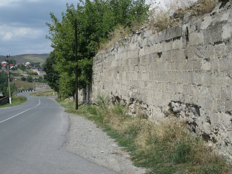 Западная стена до бастиона, Назрановская крепость