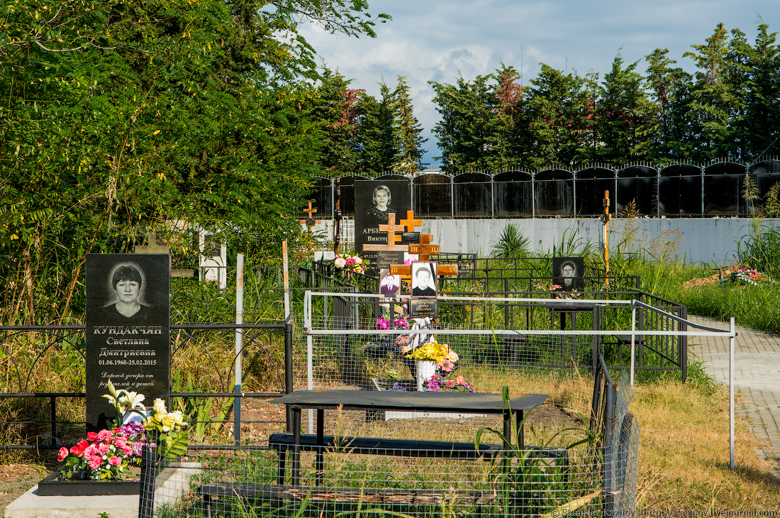Кладбище в олимпийском парке