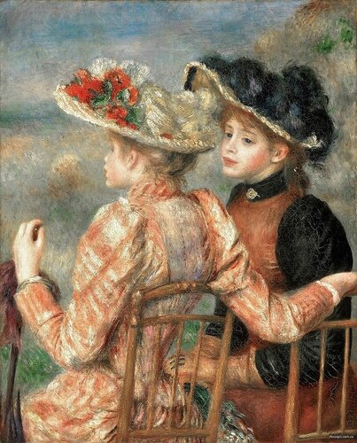 Pierre-Auguste Renoir - Two Girls