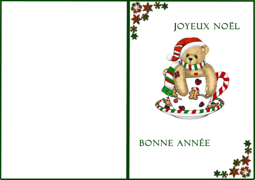 Magnifique carte postale avec le souhait de «joyeux noël» - Gratuites de belles animations des cartes postales avec mes vœux de joyeux Noël
