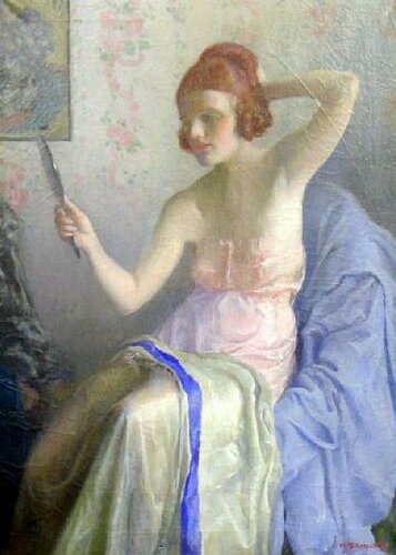 William Arber Brown Kirkpatrick In The Boudoir