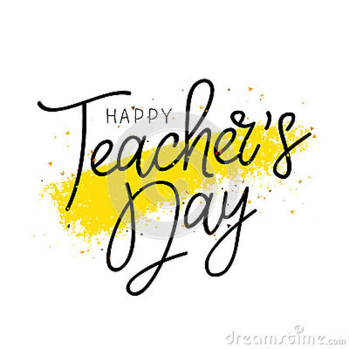 Felice Insegnanti Giorno Saluti - Gratis, belle dal vivo auguri
