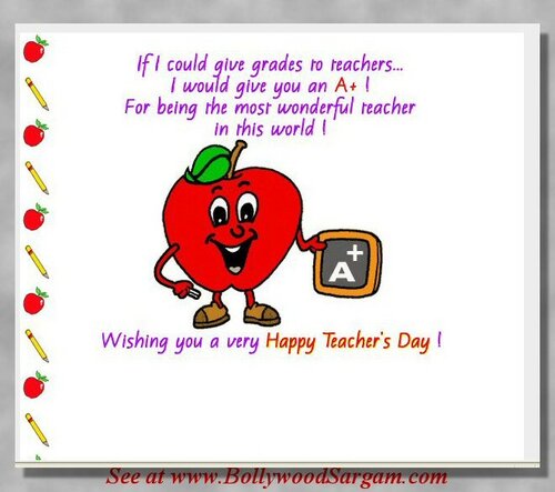 Glückliche Tag des Lehrers - Kostenlose, schöne Live-Postkarten
