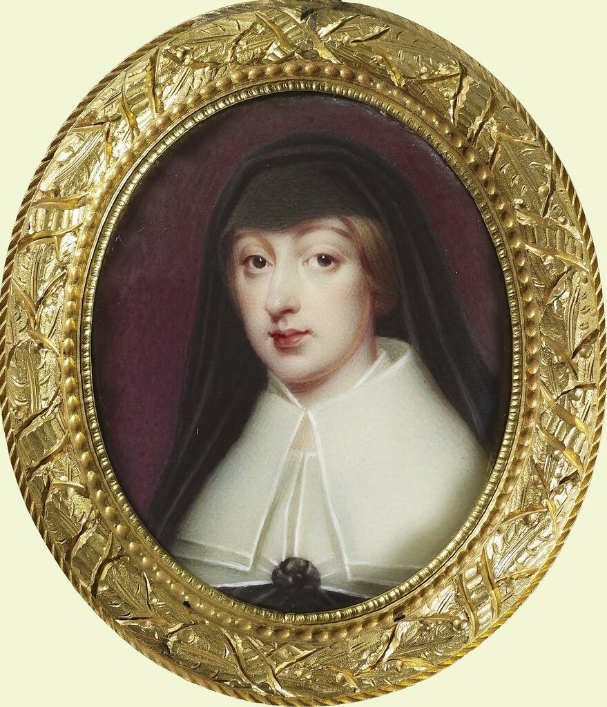 Портрет дамы, ранее идентифицированы как Екатериной Арагонской (1485-1536) Приобретенные у художника королевой Викторией в 1843 году