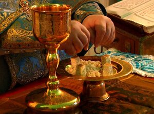 Зачем священник после причащения опускает в чашу со Святой Кровью частицы, вынутые из просфоры?