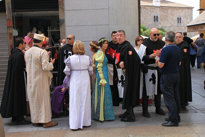 Авила, Испания – средневековая ярмарка (Avila, Spain - medieval fair)