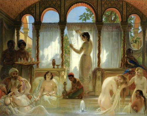 Philippe-Jacques van Bree - The Harem Bath
