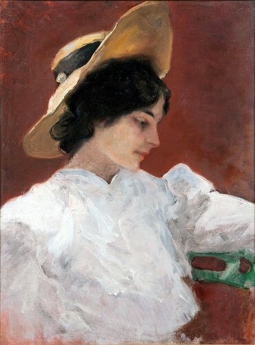 Pompeo Mariani - The Yellow Hat