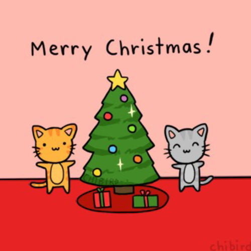 Una maravillosa postal «feliz navidad!» - Gratis de hermosas animadas tarjetas postales con el deseo feliz navidad
