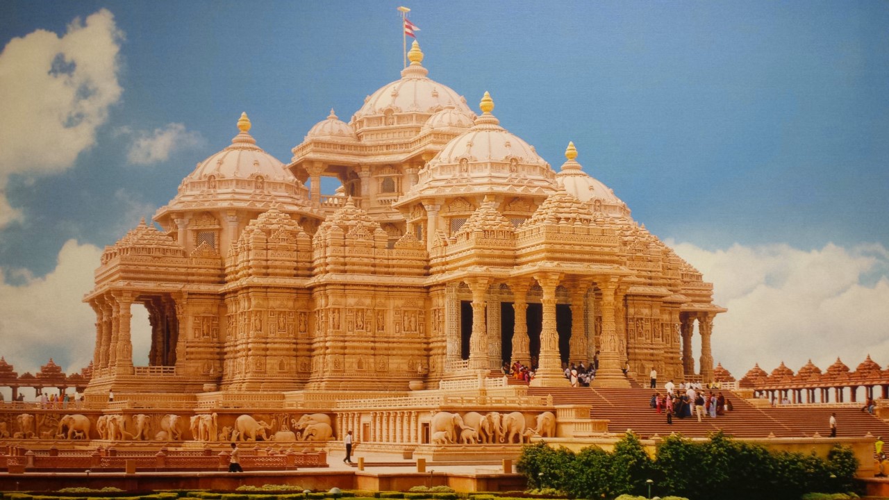 Храм Акшардхам (Akshardham Temple) Индии, можно, храма, Сваминараян, жизни, только, Акшардхам, человек, истории, комплекс, которые, через, находится, индийской, показывают, своей, места, чтобы, здания, музея
