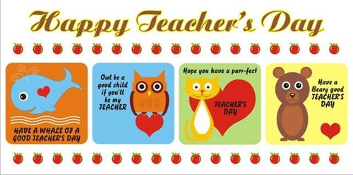 Happy Welt-Lehrer-Tag-Gruß-Karten-Bild - Kostenlose, schöne Live-Postkarten

