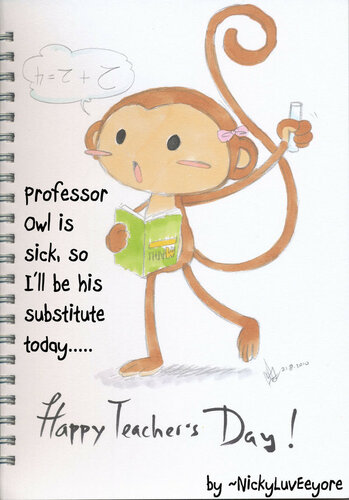 Happy World Teachers Day Greetings Image - Free beautiful animated ecards
