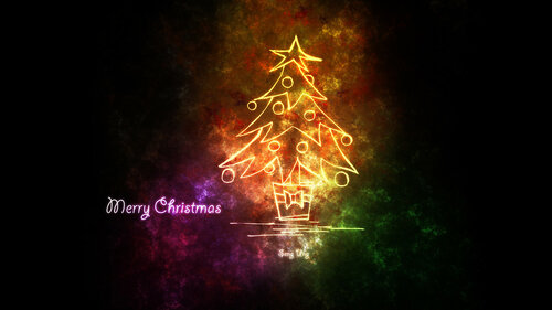 Image avec le souhait de «joyeux noël» - Gratuites de belles animations des cartes postales avec mes vœux de joyeux Noël
